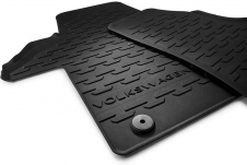 Rubber carpets - 2-piece front All-Weather T6.1
